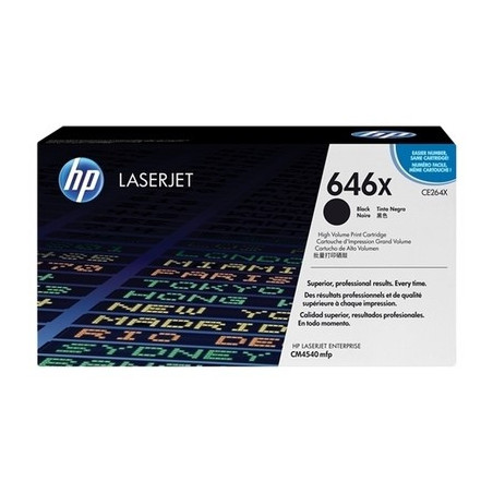 Cartouche d'origine CE264X pour imprimantes HP Color LaserJet