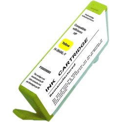 Cartouche jaune UPrint Premium pour imprimantes HP CN687