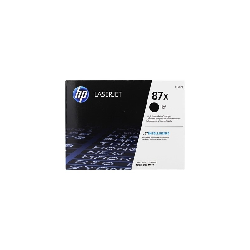 Cartouche d’origine HP 87X Noir pour imprimantes LaserJet Enterprise