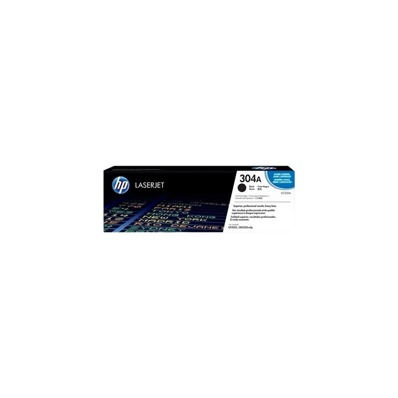 Toner HP CC530A 304A Noir - Gamme Origine, conforme HP