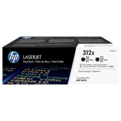 Cartouche d'origine HP 312X Noir pour imprimantes HP Color LaserJet