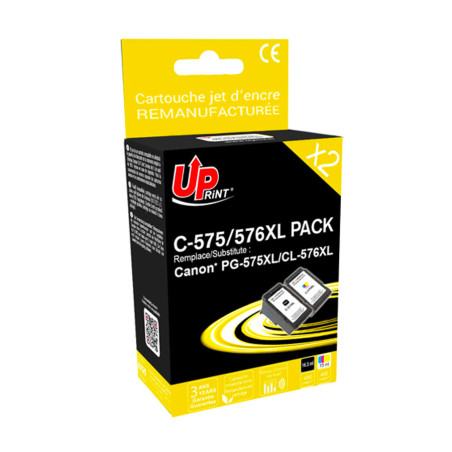Cartouche UPrint Premium BK+CL pour imprimantes Canon PG-575XL /