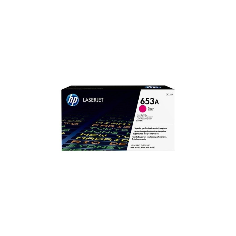 Toner Laser Origine HP 653A Magenta (CF323A) - Conforme et fiable