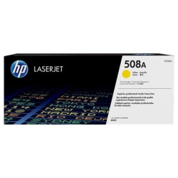 Cartouche jaune 508A Origine HP pour imprimantes professionnelles