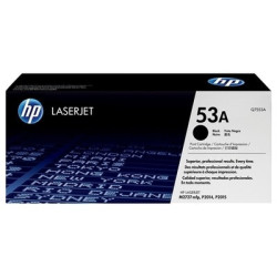 Toner Laser Origine HP 53A Noir - Q7553A - HP