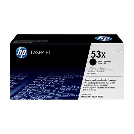 Cartouche/toner Origine HP 53X Noir pour M2700 M2010 Series