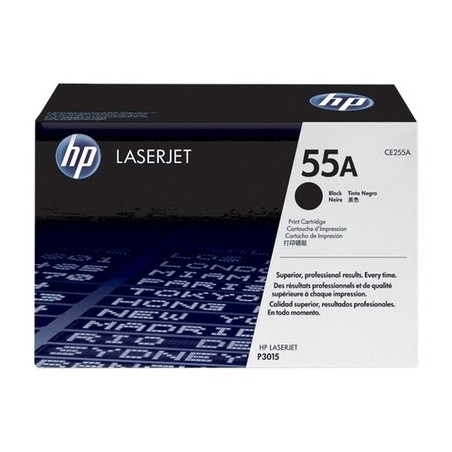 Toner Laser Origine HP 55A Noir - Référence 55A - 6000 pages