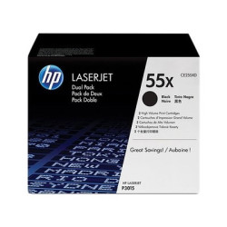 Toner laser HP 55X Noir · réf. HP-T55XP
