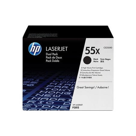 Toner laser HP 55X Noir · réf. HP-T55XP