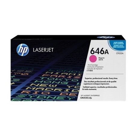 Toner Original HP 646A Magenta - Conforme et calibré