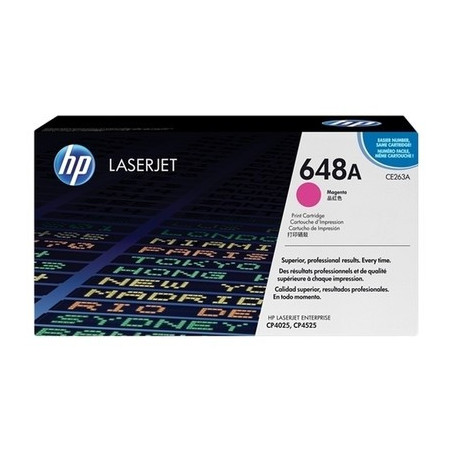 Toner Origine HP 648A Magenta - Référence constructeur 648A