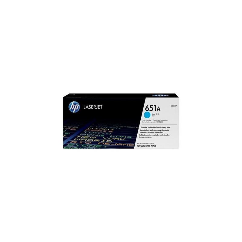 Toner Original HP 651A Cyan - Conforme et fiable pour vos