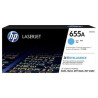 Cartouche d'origine HP 655A Cyan pour imprimantes HP Color LaserJet