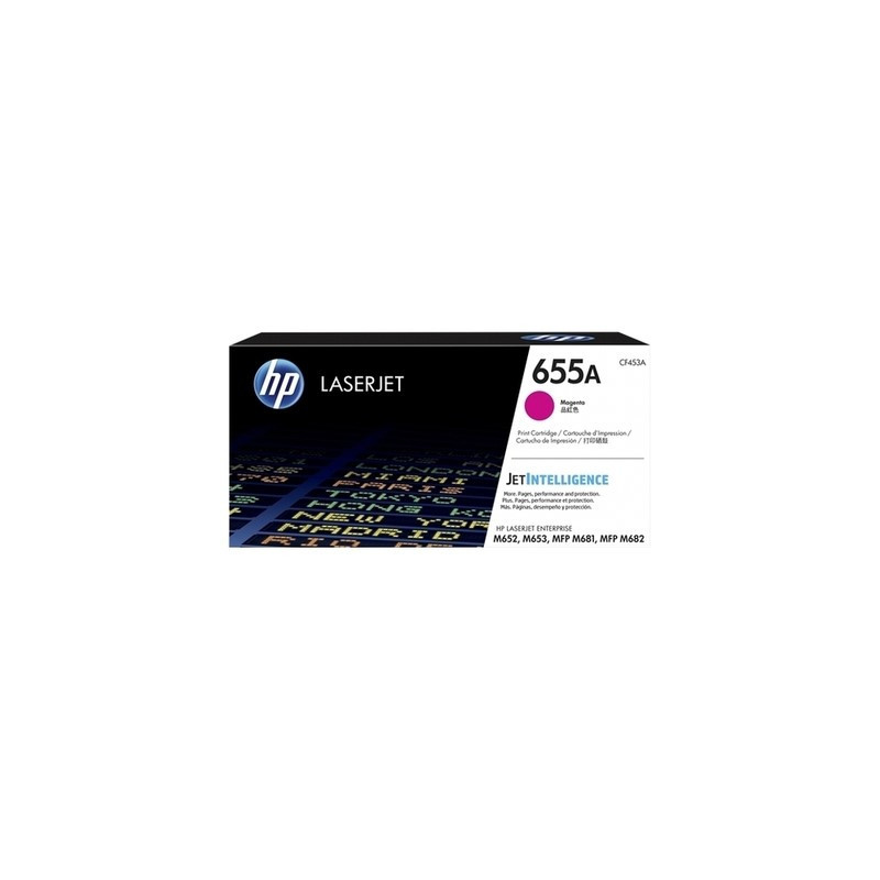 Toner Laser Original HP 655A Magenta - Gamme Origine - Référence