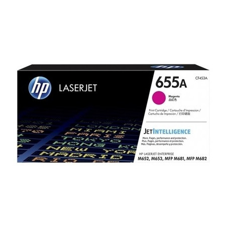 Toner Laser Original HP 655A Magenta - Gamme Origine - Référence