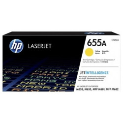 Cartouche jaune HP 655A Origine pour imprimantes HP M681/M652