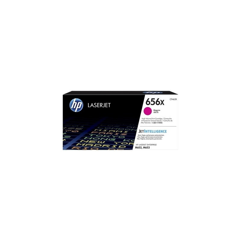 Toner Laser Origine HP 656X Magenta (656X) - Conforme et fiable