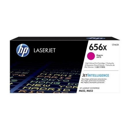 Toner Laser Origine HP 656X Magenta (656X) - Conforme et fiable