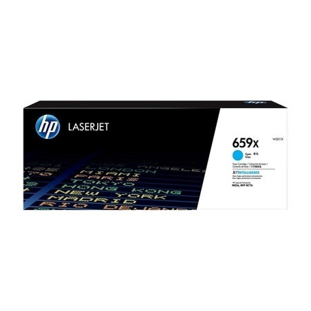 Cartouche Origine Cyan 659X HP pour M 856 / M 770