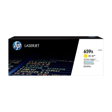 Toner Laser Originale HP 659X Jaune - Garantie 2 ans et franco à 39€