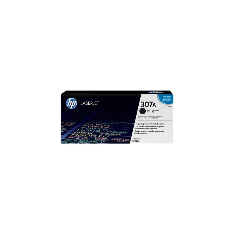 Cartouche d'origine HP 307A noir pour imprimantes HP CP 5200/5225