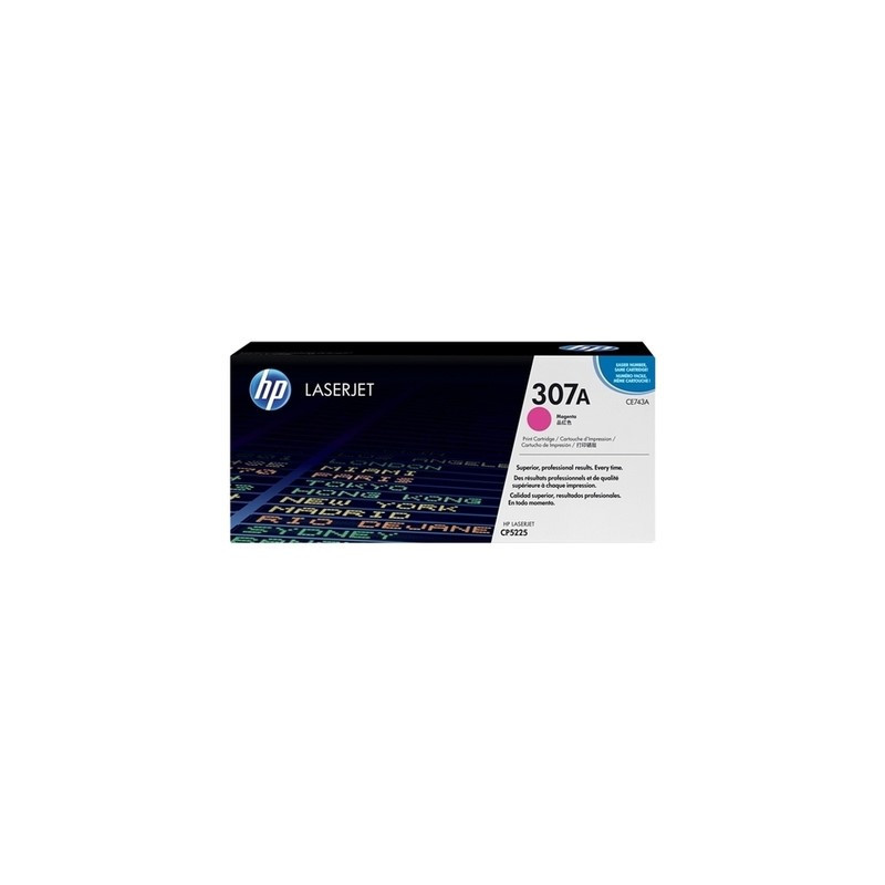 Cartouche d'origine Magenta pour HP CP 5200/5225 séries - 307A