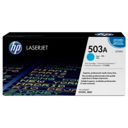 Cartouche cyan d'origine Q7581A pour HP Color LaserJet 3800 et CP3505