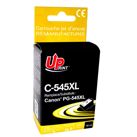 Cartouche UPrint Noir Premium pour Canon Pixma IP/MG Series