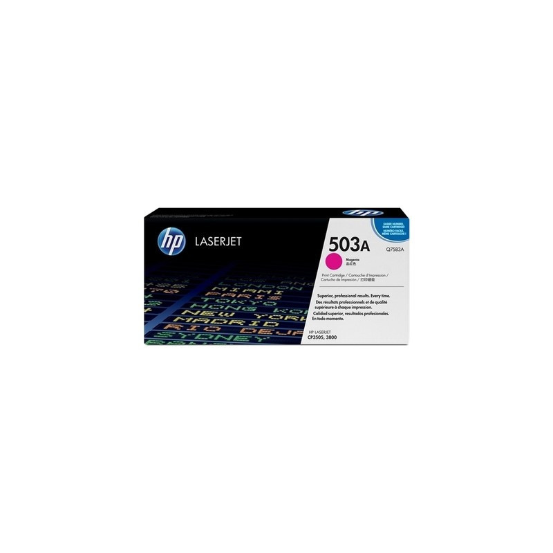 Toner Original HP Q7583A Magenta - Conforme à l'imprimante