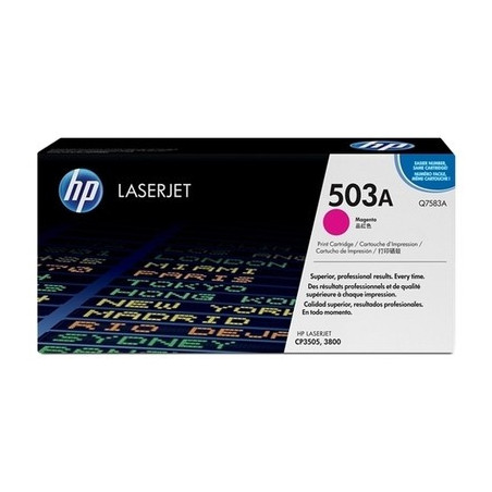 Toner Original HP Q7583A Magenta - Conforme à l'imprimante