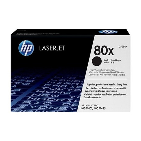 Toner laser HP 80X Noir · 6 900 pages