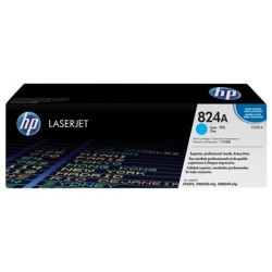Cartouche d'origine cyan H-824 pour imprimantes HP CM 6030/6040