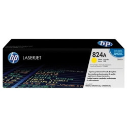 Cartouche/toner Origine HP 824A jaune pour imprimantes CM 6030/6040