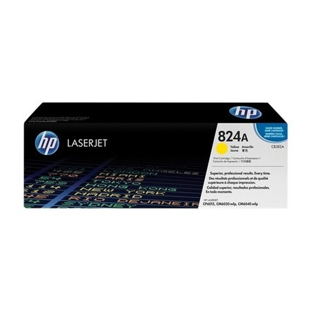Cartouche/toner Origine HP 824A jaune pour imprimantes CM 6030/6040