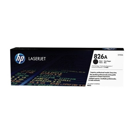 Cartouche noire Origine 826A pour imprimantes HP Enterprise M855