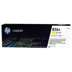 Cartouche jaune Origine 826A pour imprimantes HP Color LaserJet