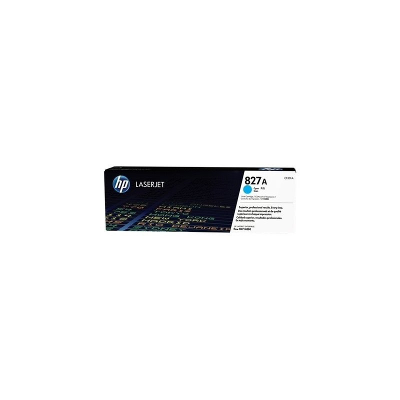 Toner Origine HP 827A Cyan - OEM - conforme constructeur