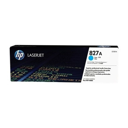 Toner Origine HP 827A Cyan - OEM - conforme constructeur