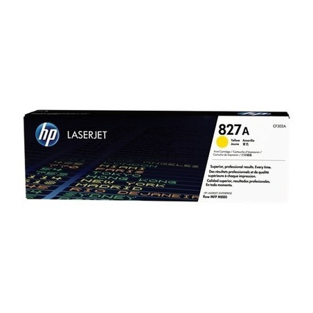 Toner Laser Origine HP 827A Jaune - Référence exacte OEM