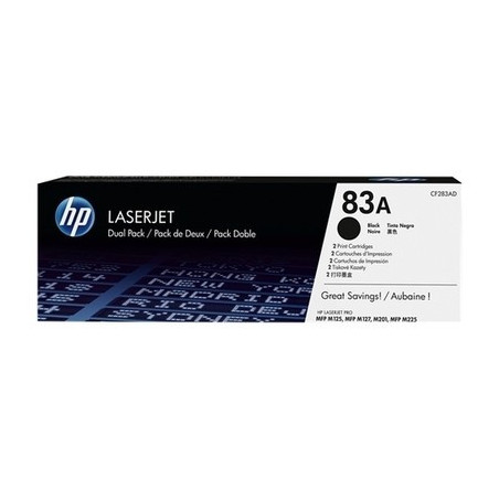 Toner laser HP 83A Noir · réf. HP-T83P