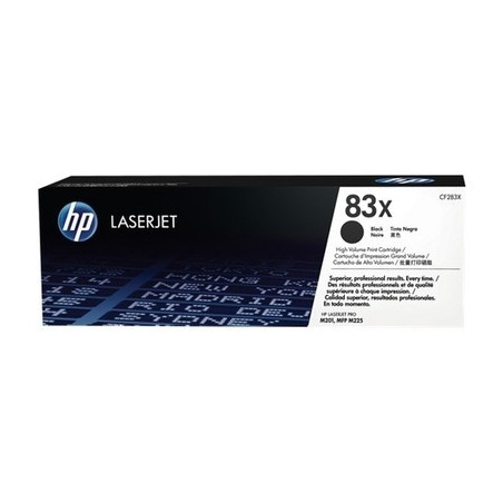 Toner laser HP 83X Noir · 2 200 pages