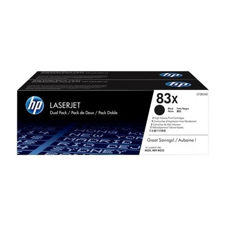 Toner laser HP 83X Noir · réf. HP-T83XP