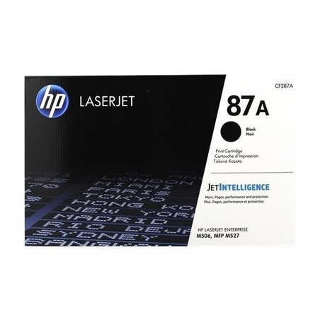 Cartouche noire d'origine HP 87A pour imprimantes LaserJet