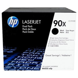 Toner laser HP 09X Noir · pack de 2