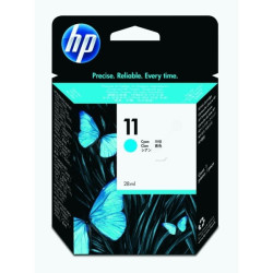 Cartouche Origine HP 11 Cyan - Conforme et calibrée