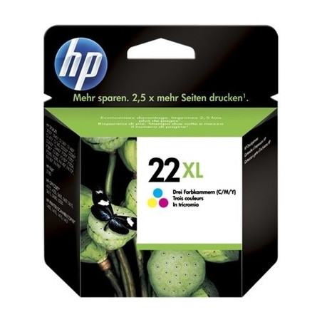 Cartouche Origine HP C9352CE Tricolor (réf. 22) - Conforme et fiable