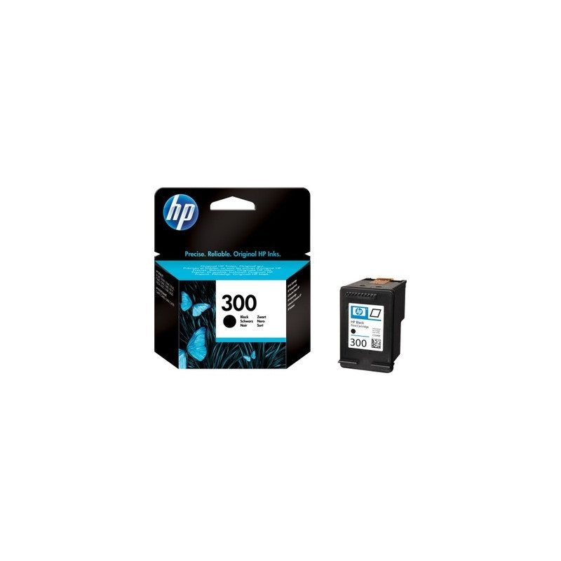 Cartouche Origine HP CC640EE Noir (300) - Conforme et calibrée