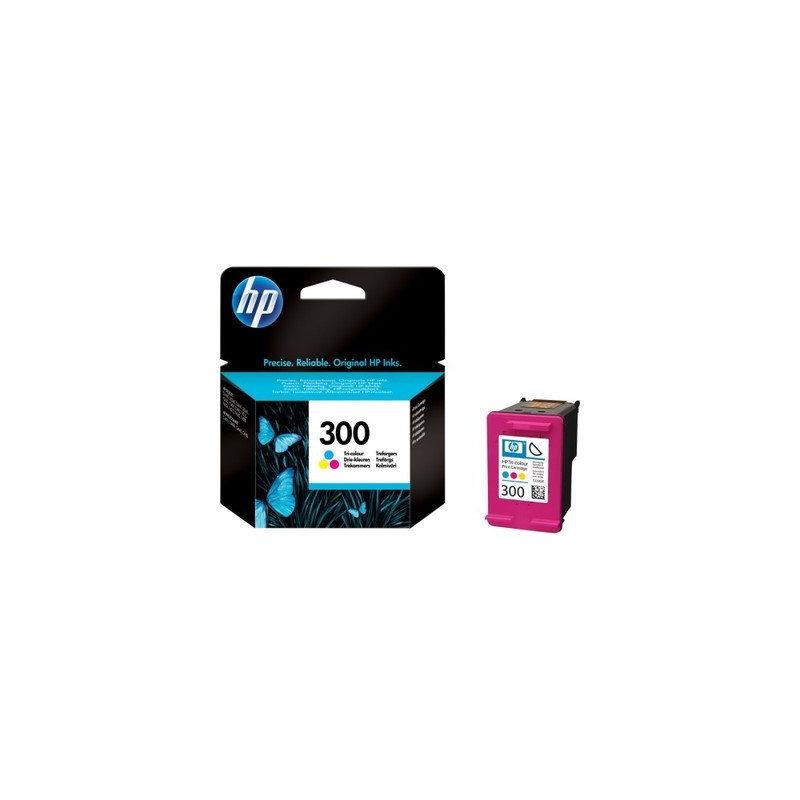 Cartouche Origine HP 300 Tricolor pour HP DeskJet D1660 à D2660