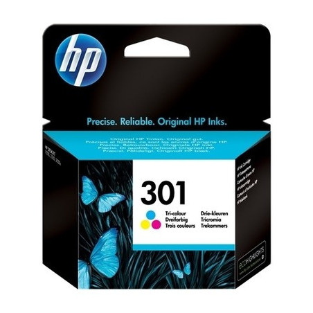 Cartouche Origine HP 301 Tricolor – Conforme et calibrée pour votre