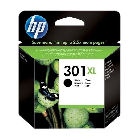 Cartouche d'origine HP 301XL Noir pour imprimantes HP DeskJet